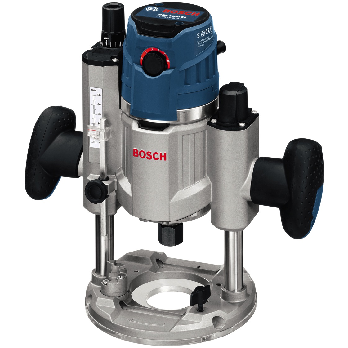 Bosch Variable Speed Router 1600W, Max:25000rpm, 6kg GOF1600CE - Click Image to Close